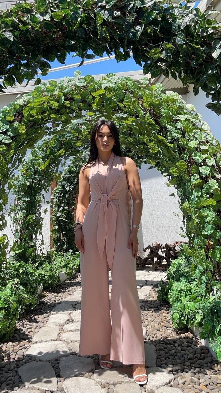 3551-PUDRA ÖNDEN BAĞLAMALI TULUM