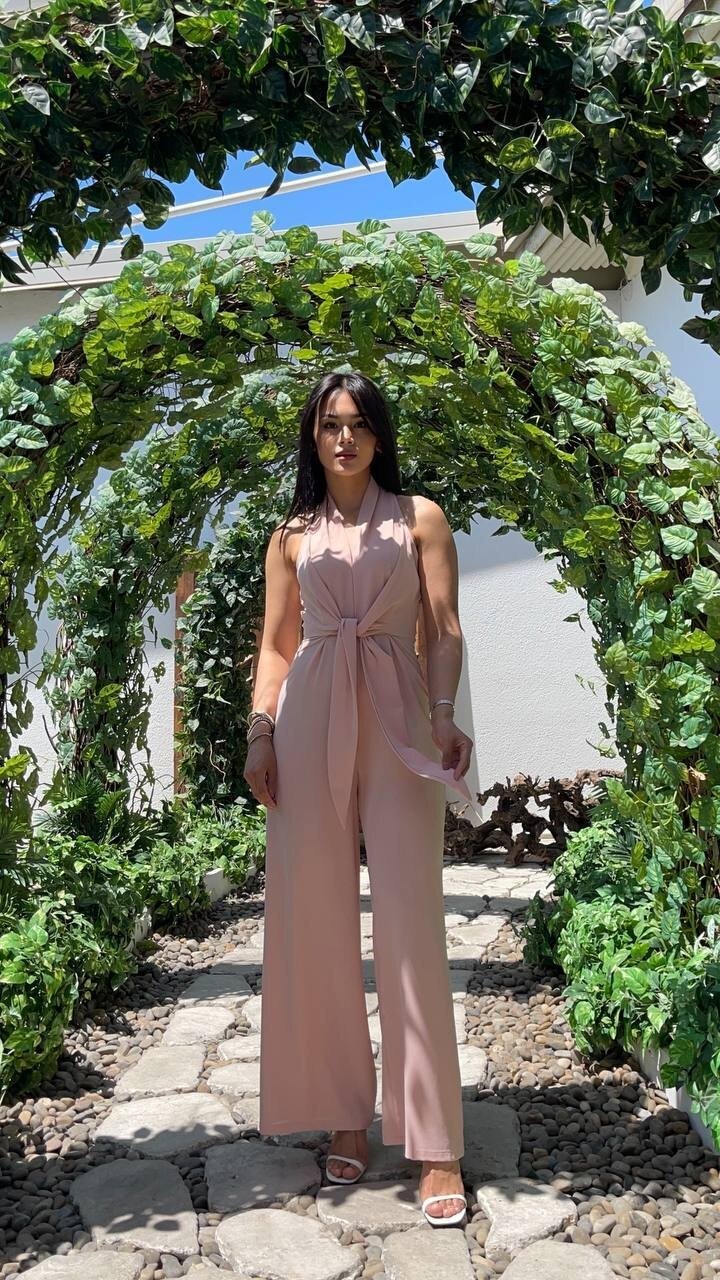 3551-PUDRA ÖNDEN BAĞLAMALI TULUM