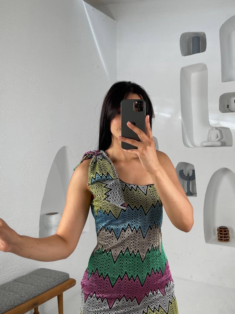 3556-ÖRME TÜL ELBİSE